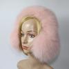 Real Fox Fur Earmuffs For Winter Women Warm Natural Raccoon Fur Earmuffs Girls Ear Warmer Genuine Fur Scarves Plush Ear Muff
