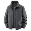 Mens Fleece-Lined Windproof Waterproof Softshell Jacket Cycling Outdoor Sports Winter