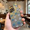 Hamsa Hand and Evil Eye Pattern Shockproof Phone Case for Iphone 16 15 14 13 12 11 Pro Max/Mini Anti-Scratch Premium Hard Cover