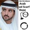 Adjustable Size Arabian Headband Traditional Head Neck Scarf Arab Head Scarf Rope  Islamic Headwear