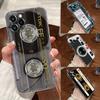 Cassette Music Tapes Circuit Board Camera Case For Apple iPhone 17 16 15 14 13 12 11 Pro Max 16 Plus 16E 17Air 17Pro Phone Cover