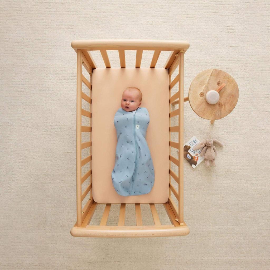 ergoPouch Cocoon Swaddle Bag [Authentic] Swaddle, 1.0TOG, 3-6M, Dragonflies