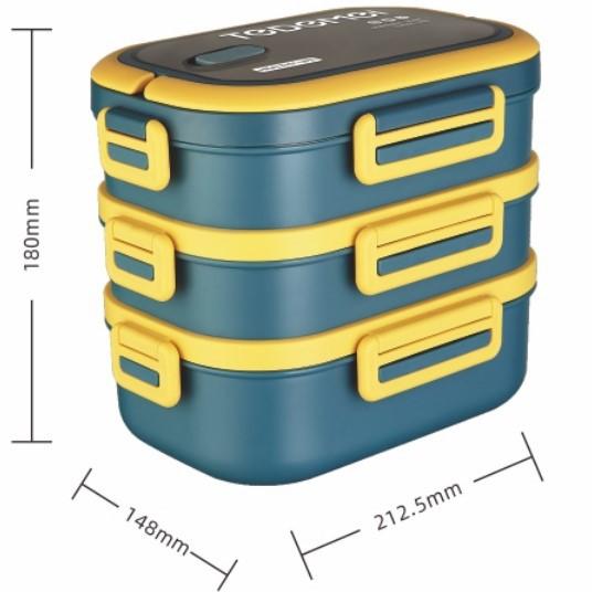 Stainless Steel Lunch Box Multi-layer with Tableware Food Grade Lunch Box 304 Portable Portable Portable Box Japanese Lunch Box