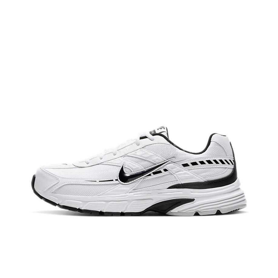 Nike Initiator Dämpfung Abriebfest Atmungsaktiv Niedrig geschnitten Freizeit Laufschuhe Unisex Weiß Blau 394055-100(Team1383-)