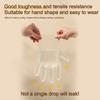 New Acid Work Safety Disposable Gloves Food Grade TPE Latex Free Gloves Transparent Non-Slip Kid Gloves