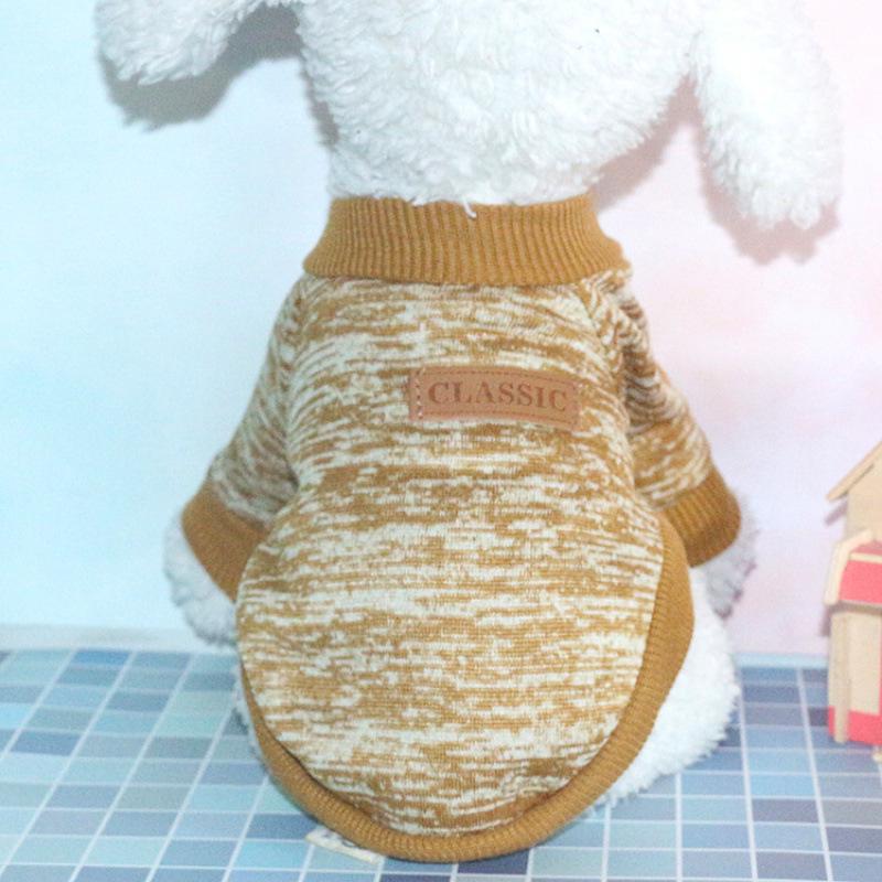 Fashion Wool Sweater Hoodie for Pets – Teddy Dog & Cat Apparel for Spring, Autumn & Winter