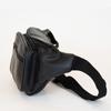 Raffinato Small Shoulder Large Capacity Crossbody or Waist Bag for Popular Black Sheepskin Perfect for Day Men's Bag, Bag, One-Shoulder Bag,