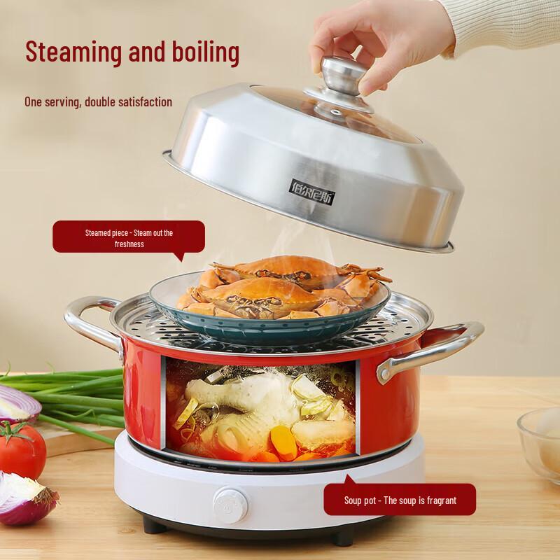 Bernice Grand Slam 4-Piece Stainless Steel Cookware Set