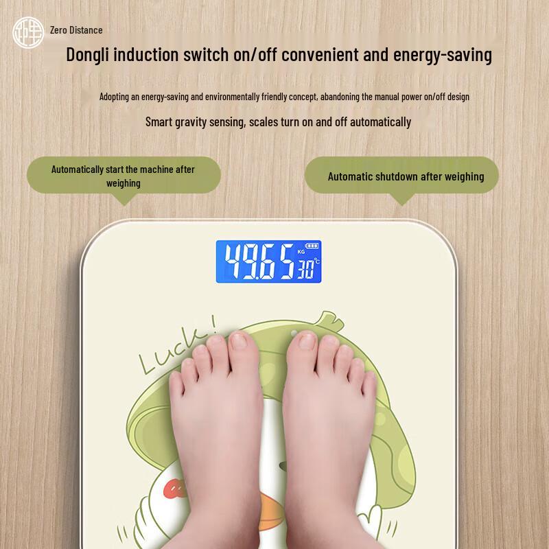 LINGJULI Smart Rechargeable Body Fat Scale