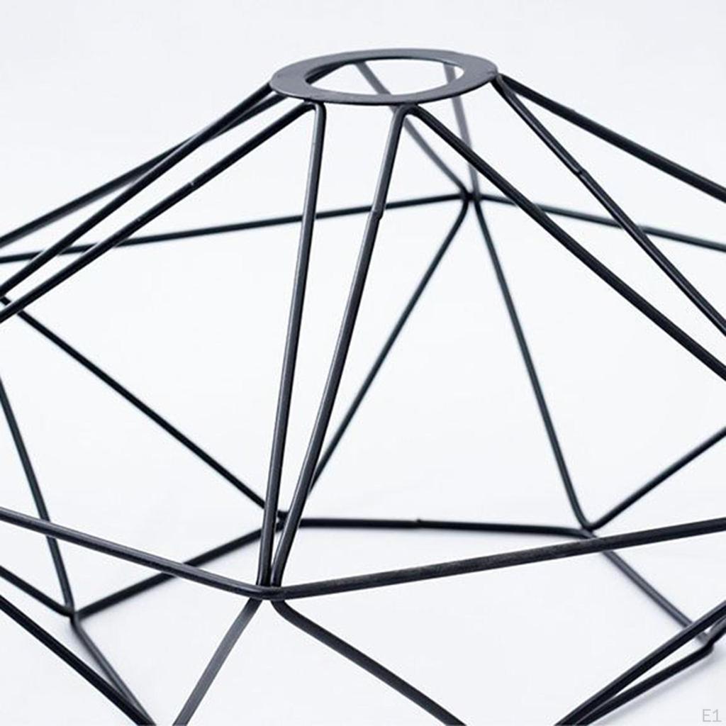 Wire Cage Lamp Shades Replacement DIY Ceiling Cover for Wall Lighting Indoor