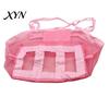 Sand Digging Tool Bag Beach Storage Bag, Lightweight Foldable Mesh Breathable Portable Tote Easy Carry Tote, for Outdoor Parties Travel Essentials