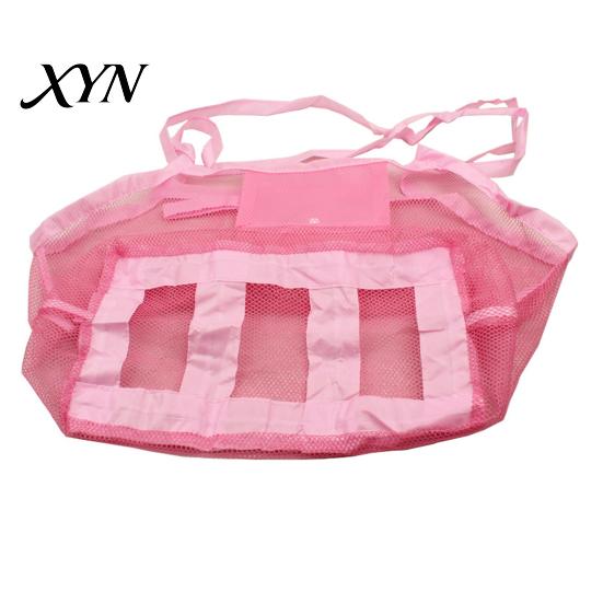 Sand Digging Tool Bag Beach Storage Bag, Lightweight Foldable Mesh Breathable Portable Tote Easy Carry Tote, for Outdoor Parties Travel Essentials