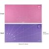 1pcs High-end PVC Cutting Mat-47.24x23.62inch, Multifunctional Durable Double Side Double Colors Cutting Board with Grid Lines