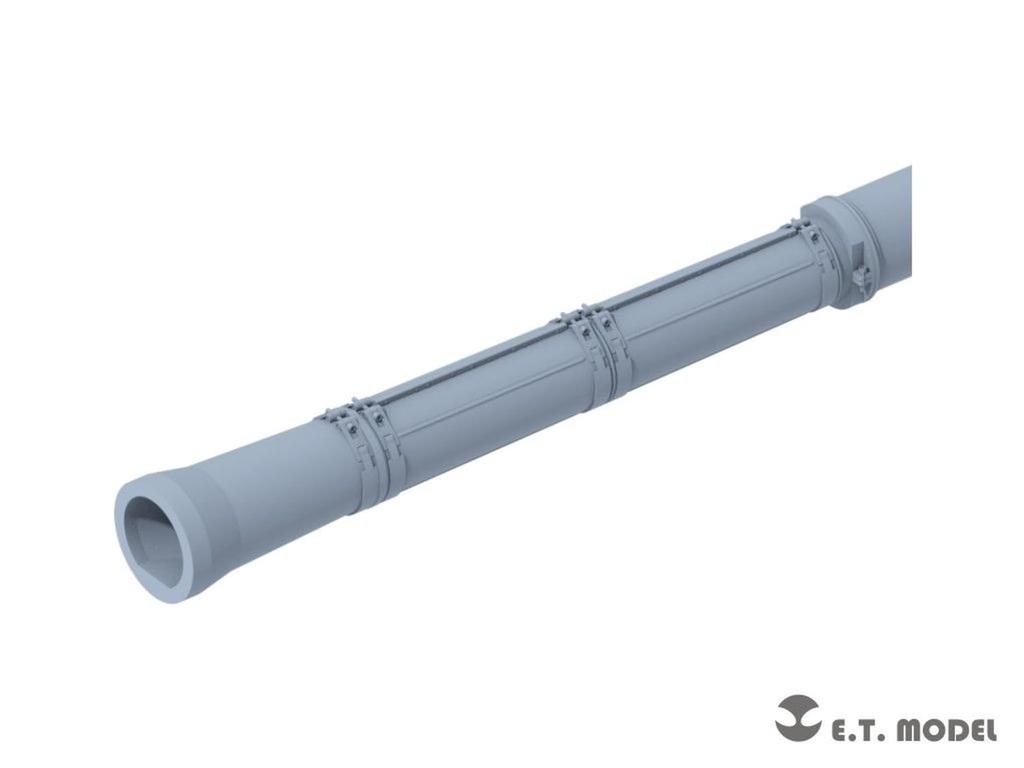 ET Model Scale Modern Chinese PLA 125mm Smoothbore Gun Barrel ZIMI Tiger and Border Plastic Model Parts 1/35 ZTZ-99A (ZPT-98 L/50) (for Models,