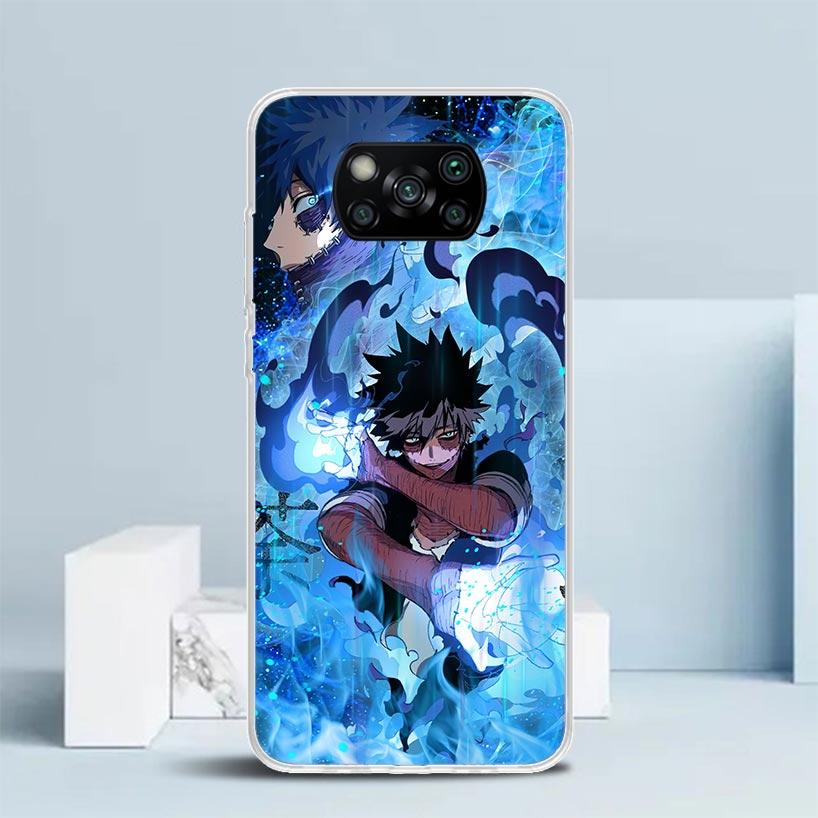 My Hero Dabi Bnha Phone Case For Xiaomi Poco F7 Ultra X5 X6 X7 Pro M7 Redmi 15C 15 13C 13 12C 12 10C 10 10A 9 9C 9A 9T Cover Poc