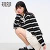 Teenie Weenie Bearnova Women's Striped Polo T-Shirt
