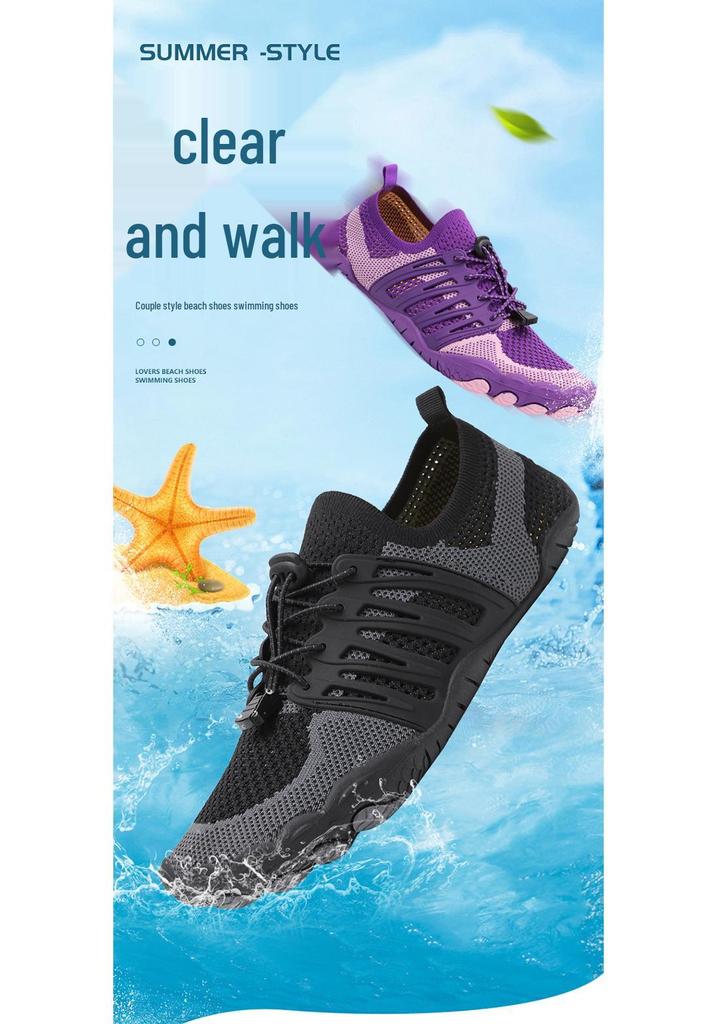 Summer Rock Climbing and Water Sports Shoes – Five-Finger Design for Outdoor Adventures
