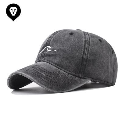 New Wave Cotton Embroidered Baseball Cap Washed Old Cap Classic Baseball Cap
