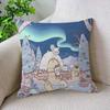 Cute Cartoon C-Chiikawas Pillow Cushion Cover Pillowcase Living Room Sofa Home Decor