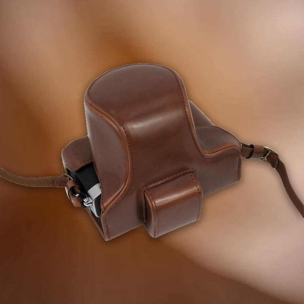 Rieibi Nikon ZFC ZFC Protective Case for Mirrorless ZFC Camera ZFC Handmade PU Leather Camera Protective Case with Included Interchangeable Tripod