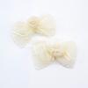 4 Pezzi 90*60mm Patch Palla Chiffon Fiocco Cravatta Ornamento Scrapbooking Patch Forniture per Artigianato Fai da Te
