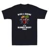 Rise & Shine It's Bloody Mary Time Funny Drinking Quote Vintage Unisex's T-Shirt