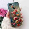 For Oppo F9 CPH1823 6.3" Case Soft Silicone TPU Back Cover For Oppo f9 OPPO F9 Pro Fashion Flower Painting Protective Cases