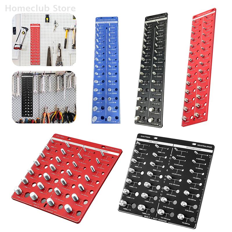 28 BitNut And Bolt Thread Checker Thread Size Checker Metric Size Bolt Size And Thread Gauge Thread Measuring Tools