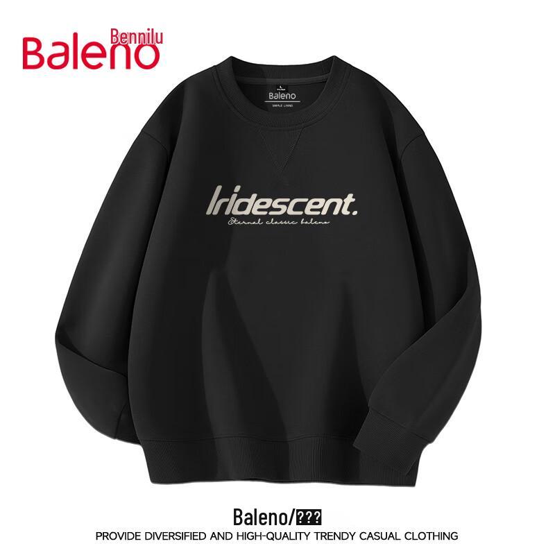 Baleno Unisex American Style Loose-Fit Round Neck Sweatshirt