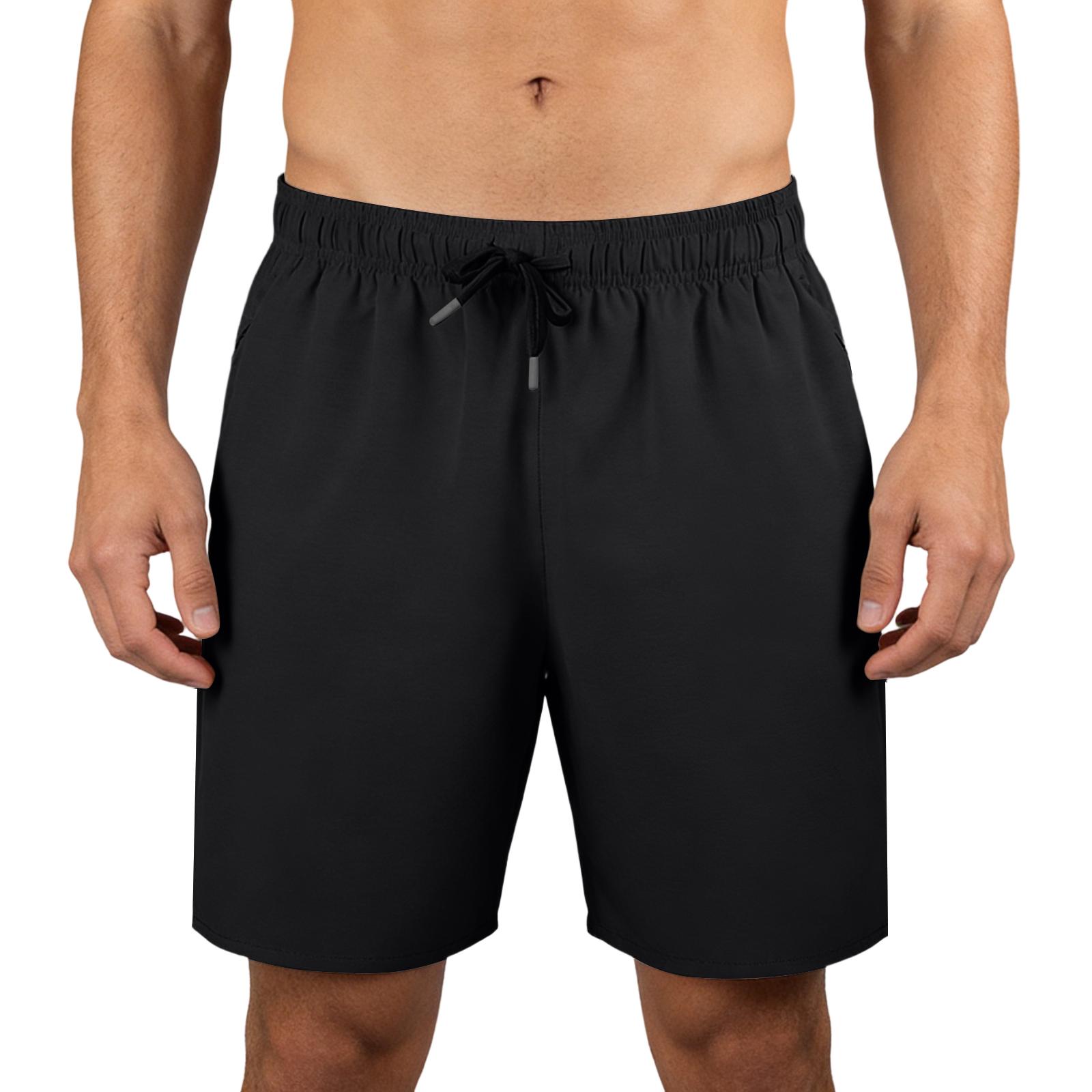 Мужские быстросохнущие спортивные штаны, свободные пляжные штаны L