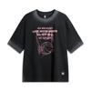 Li Ning Badfive Lockeres Buchstaben-Farbverlauf-Kurzarm-T-Shirt Herren Oberteile AKSV373-2