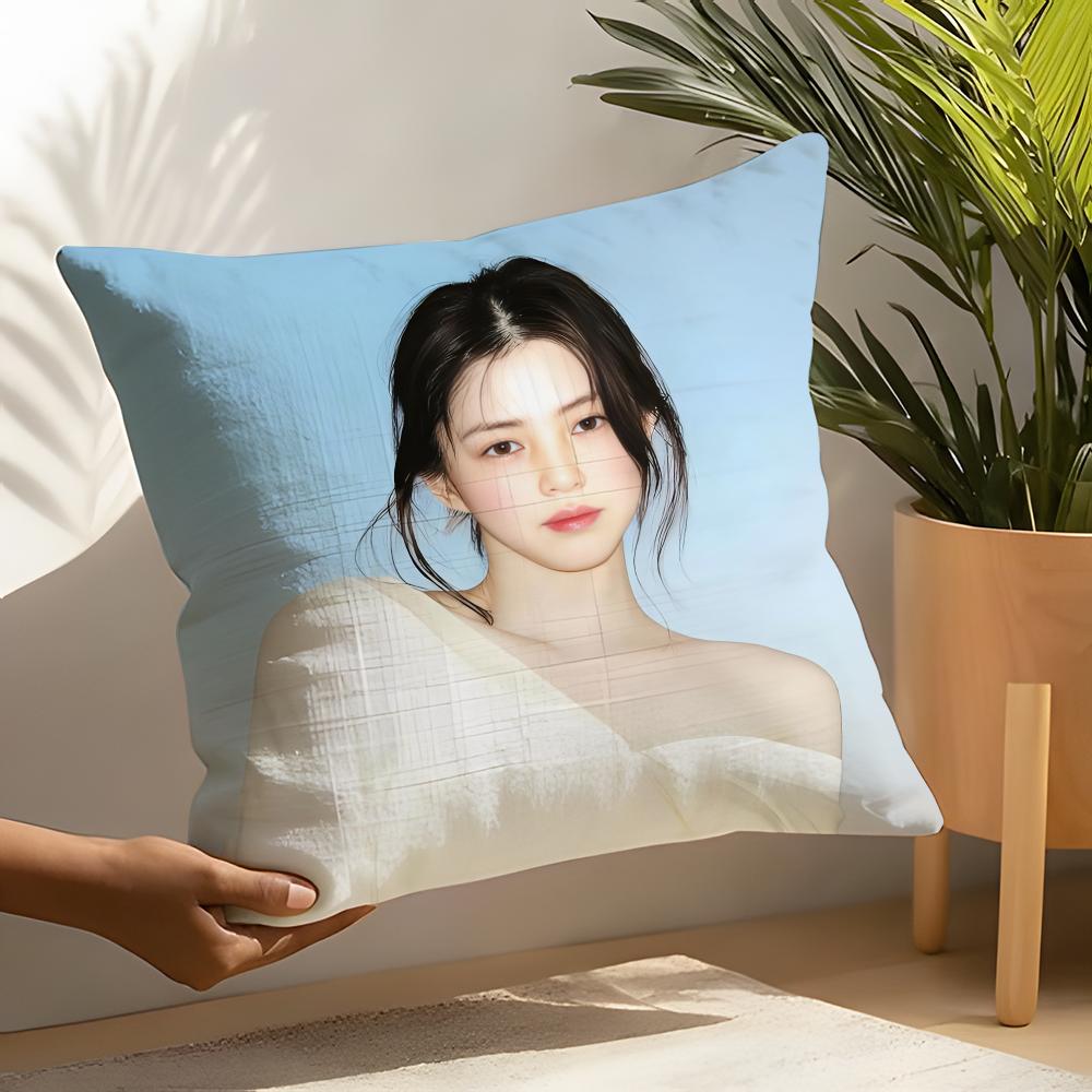 Han So Star Hee Pillow Case Home Living Room Decoration Linen Pillow Cases Cushion Cover