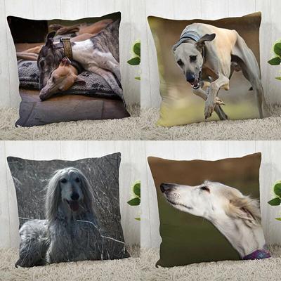 Custom Sighthound Animal Pillowcases Home Living Room Decoration