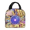 Custom Saint Seiyas Insulated Lunch Bag for Women Men Leakproof Anime Thermal Cooler Lunch Tote Beach Camping Travel