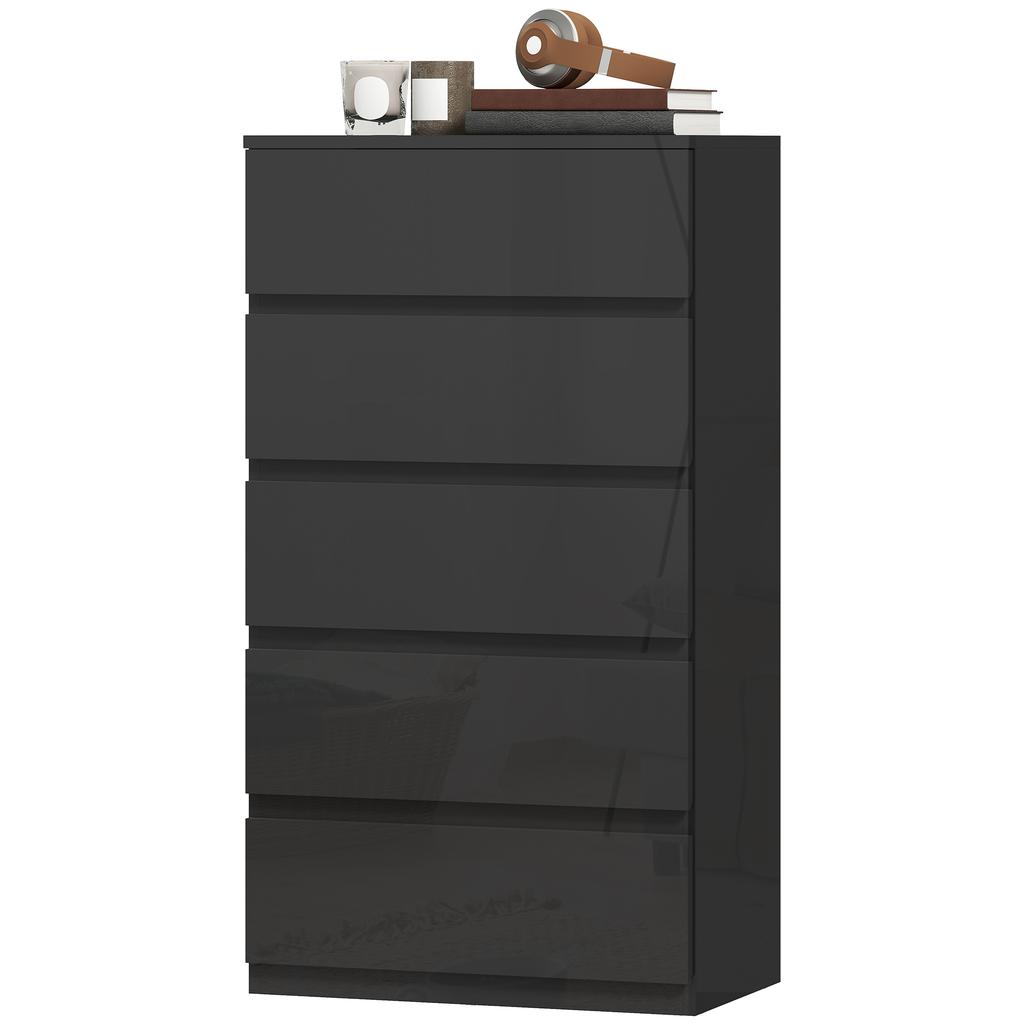 Chest of Drawers, 5-Drawer Storage Cabinets, Modern Dresser, Storage Drawer Unit for Bedroom