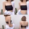 Strapless Bralettes for Women Nonslip Bandeau Bra Seamless Wireless Strapless Bra Padded Tube Top Bras