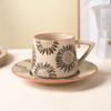 Shangqi Creative Ceramic Coffee Mug with Saucer
