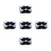5Rolls Waterproof Mustache Sticker Chalkboard Labels Decal for Laptop Car Vase Kitchen Jar Decoration