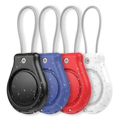 PAIFIEVD Airtag Waterproof Case, Air Tag Keychain, PC Full Protection, Portable, Scratch-Resistant, Shock-Resistant, Hangs On Car Keys, Purse, Keys,