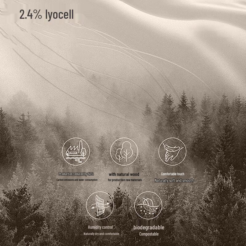 Romon Men's Business Anti-Wrinkle Wool Blend Trousers