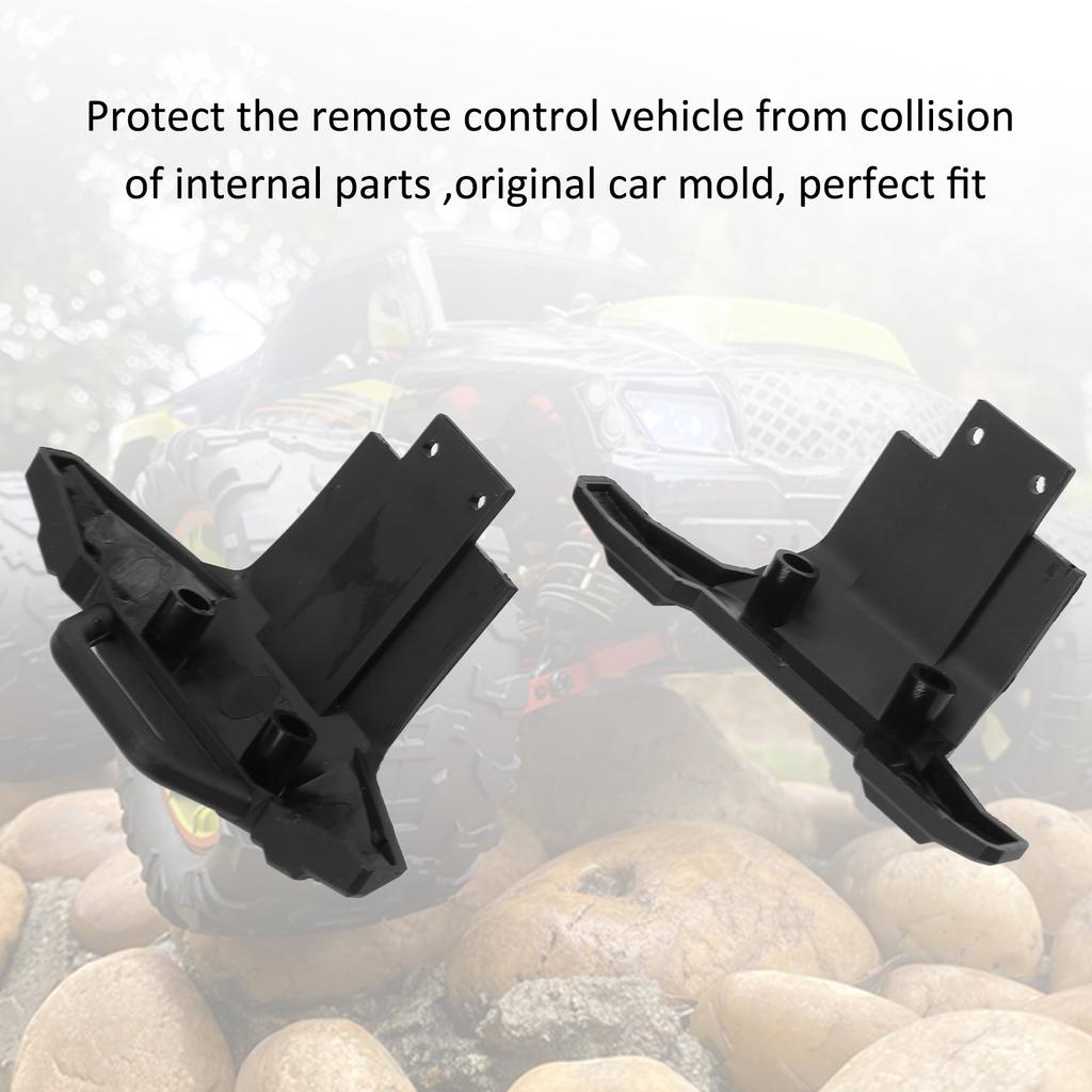 KingVal Front & Rear Bumper Set For WLtoys 144002 RC Car - Anti-Collision Replacement Parts