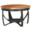 Day and Night - Day and Night Solid Acacia Wood Coffee Table Ø68x43 Cm