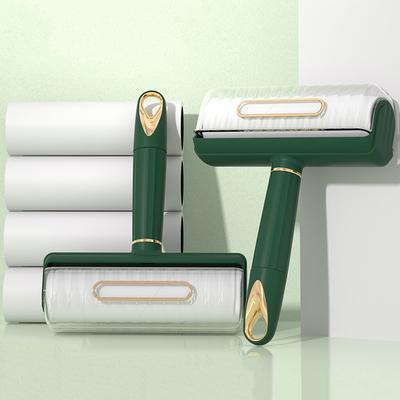 Hair Sticking Device Portable Household Drum-type Roll Paper Clothing Hair Removal and Ball Removal Device Tearable Widening Pet Hair Sticking Device
