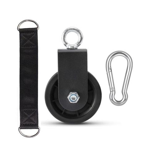 

Silent Pulley Cable Machine, 360-Degree Rotation, Pulley Type, Cable Machine Accessory, Cable Training, Wrist Muscle Training, Pull-Up Machine, Home G