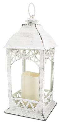 White Led Lantern - Decorative Lantern