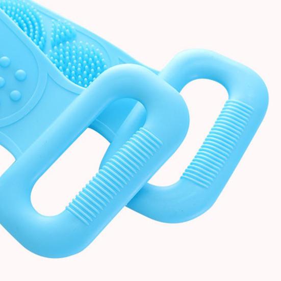 Silicone Back Scrubber Easy To Clean 5Mm Thick Design Double-Sided
