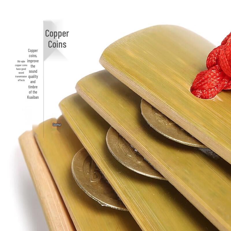 Fansen 5-Piece Bamboo Clapper Set