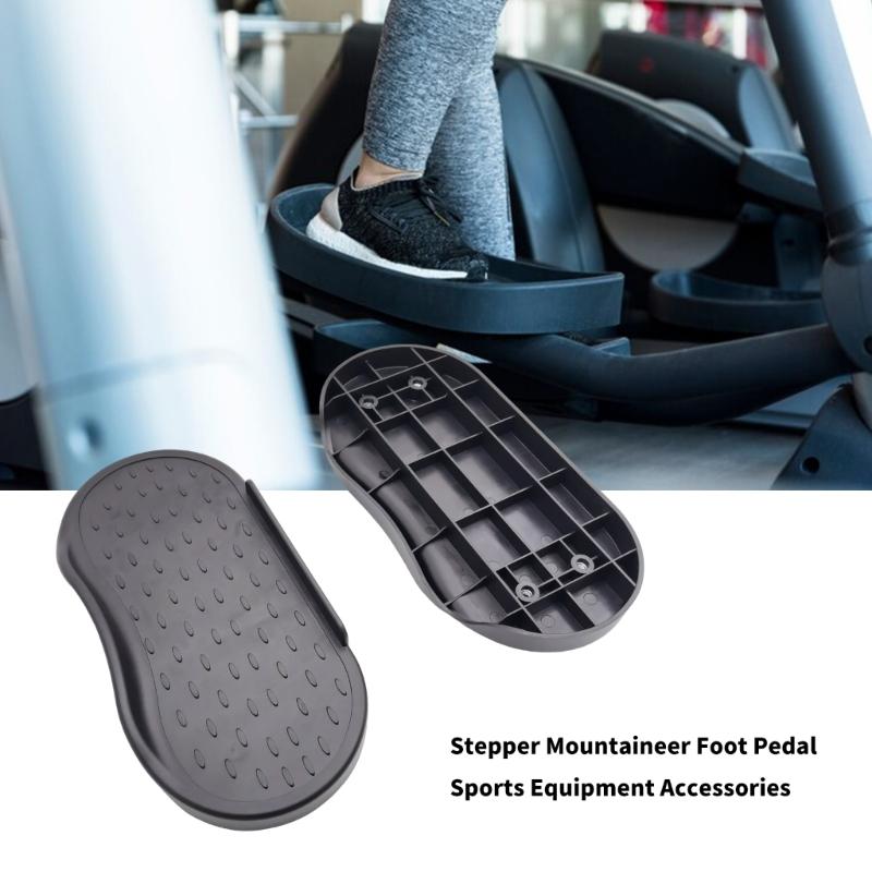 1pair Cardio Workout Promotes Fitness Flat Pedals Walking Indoor Pedals for Steppers Rowing Machines