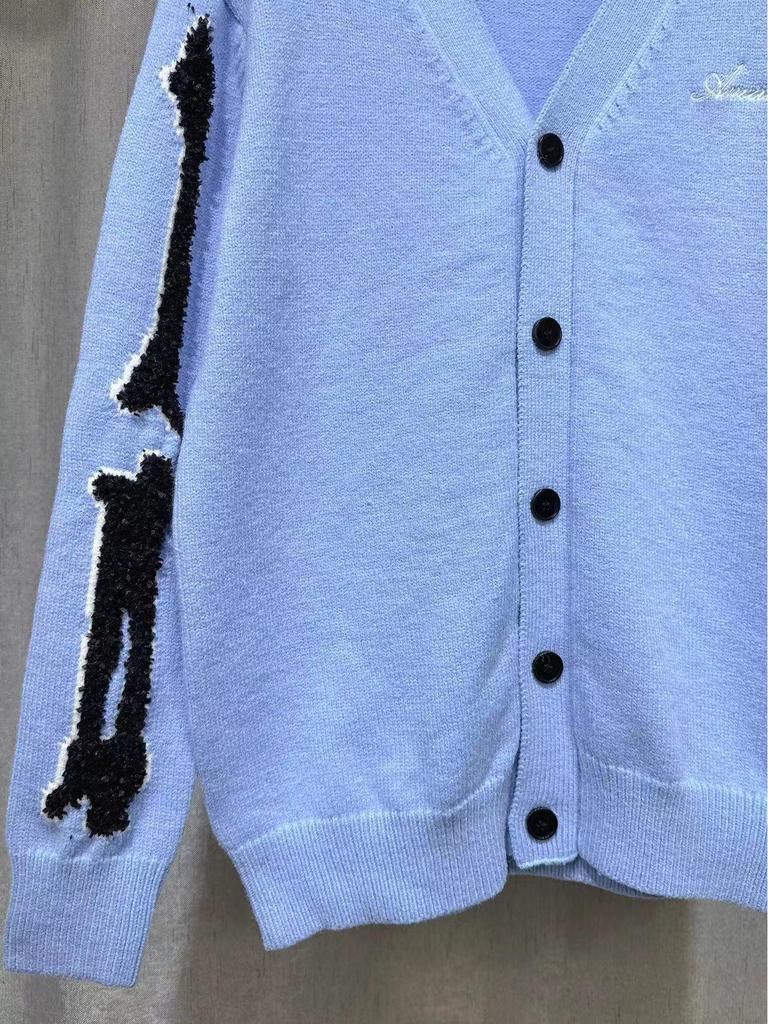 Amiri Herbst/Winter Kapuzenpullover mit Stickerei, Kirin-Arm und AMIRI-Buchstaben für Herren