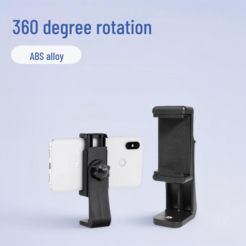 360° Rotating Universal Phone Clip for Vertical & Horizontal Live Streaming and Photography